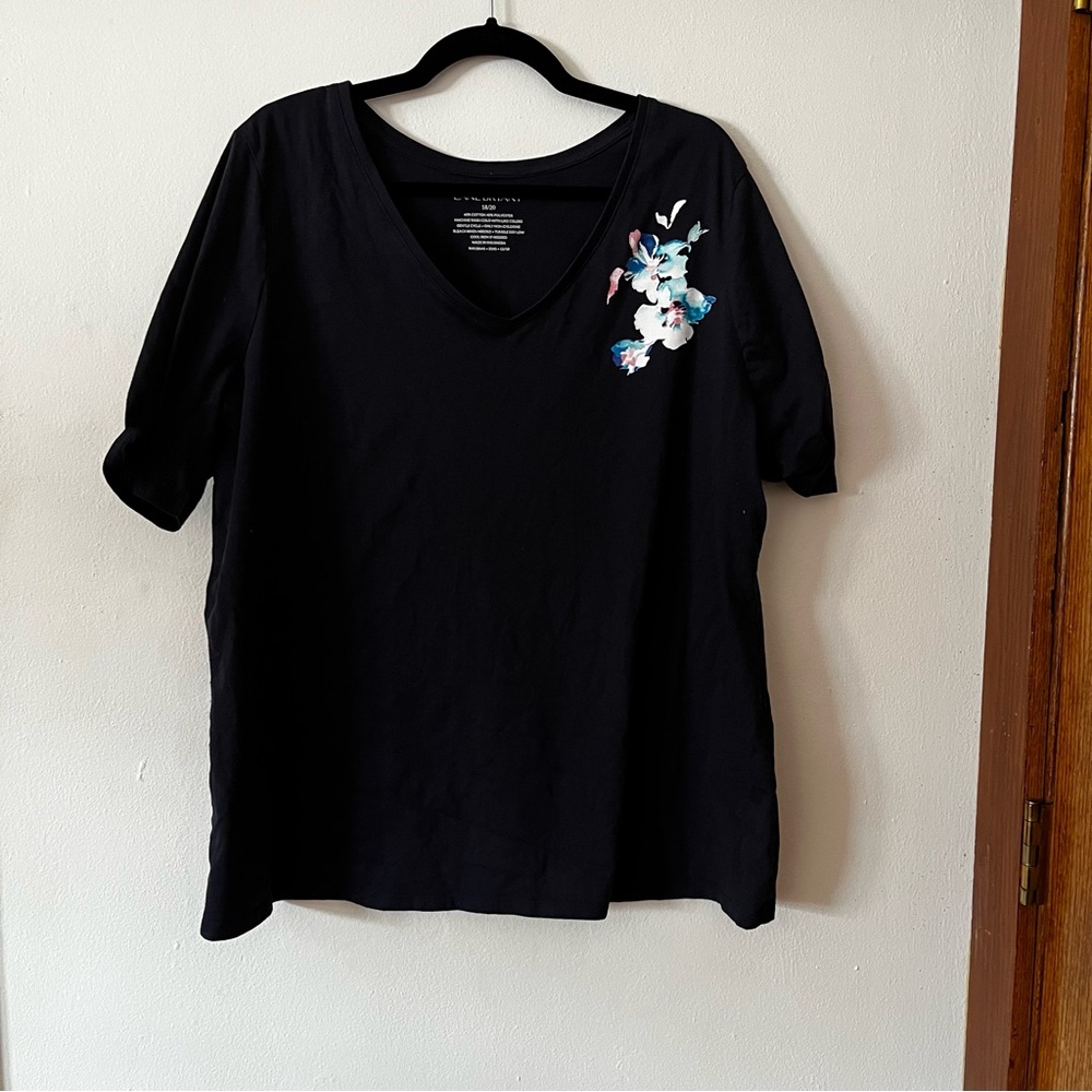 Navy Blue tee